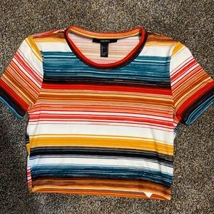 Colorful crop top